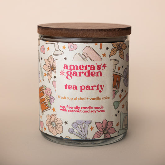 Tea Party Candle | chai + vanilla cake