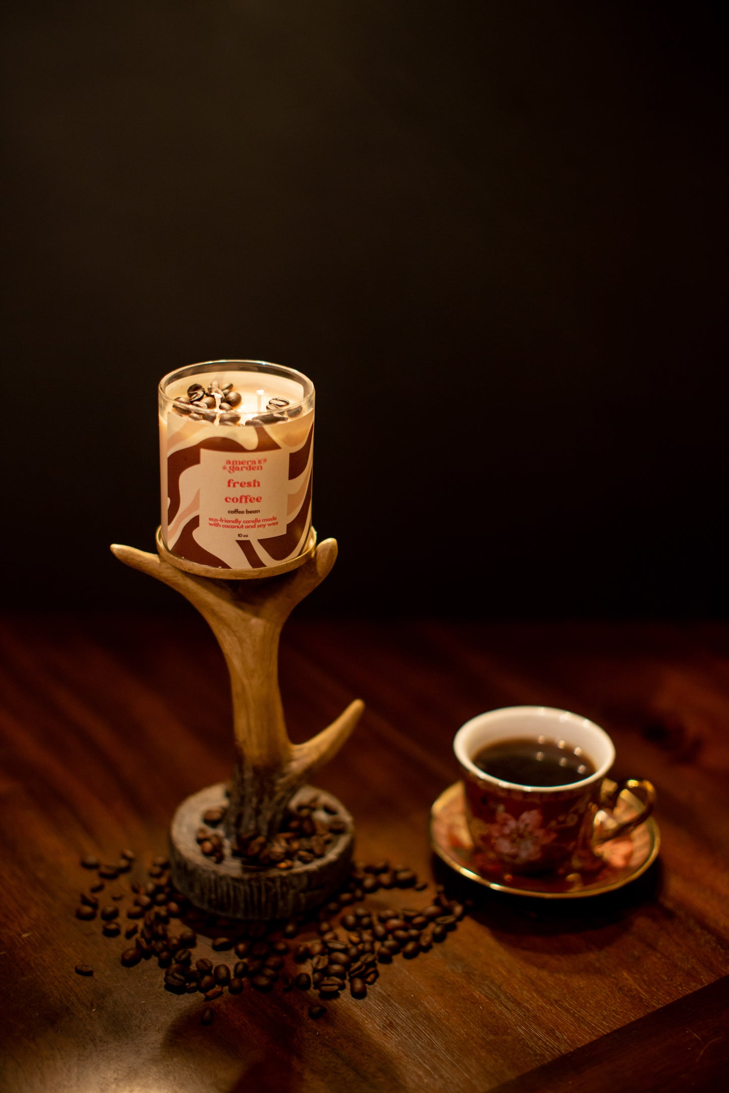 Fresh Coffee Candle | coffee bean