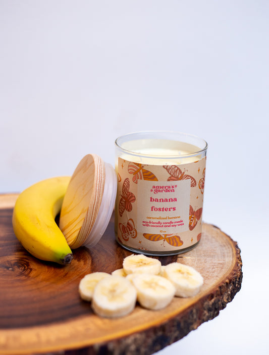 Banana Fosters Candle | caramelized banana