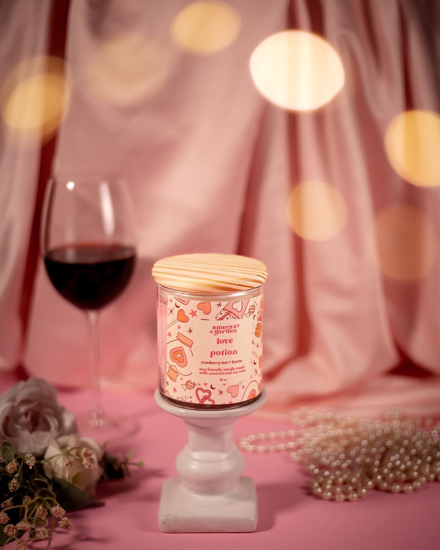 Love Potion Candle | cranberry tea + thyme