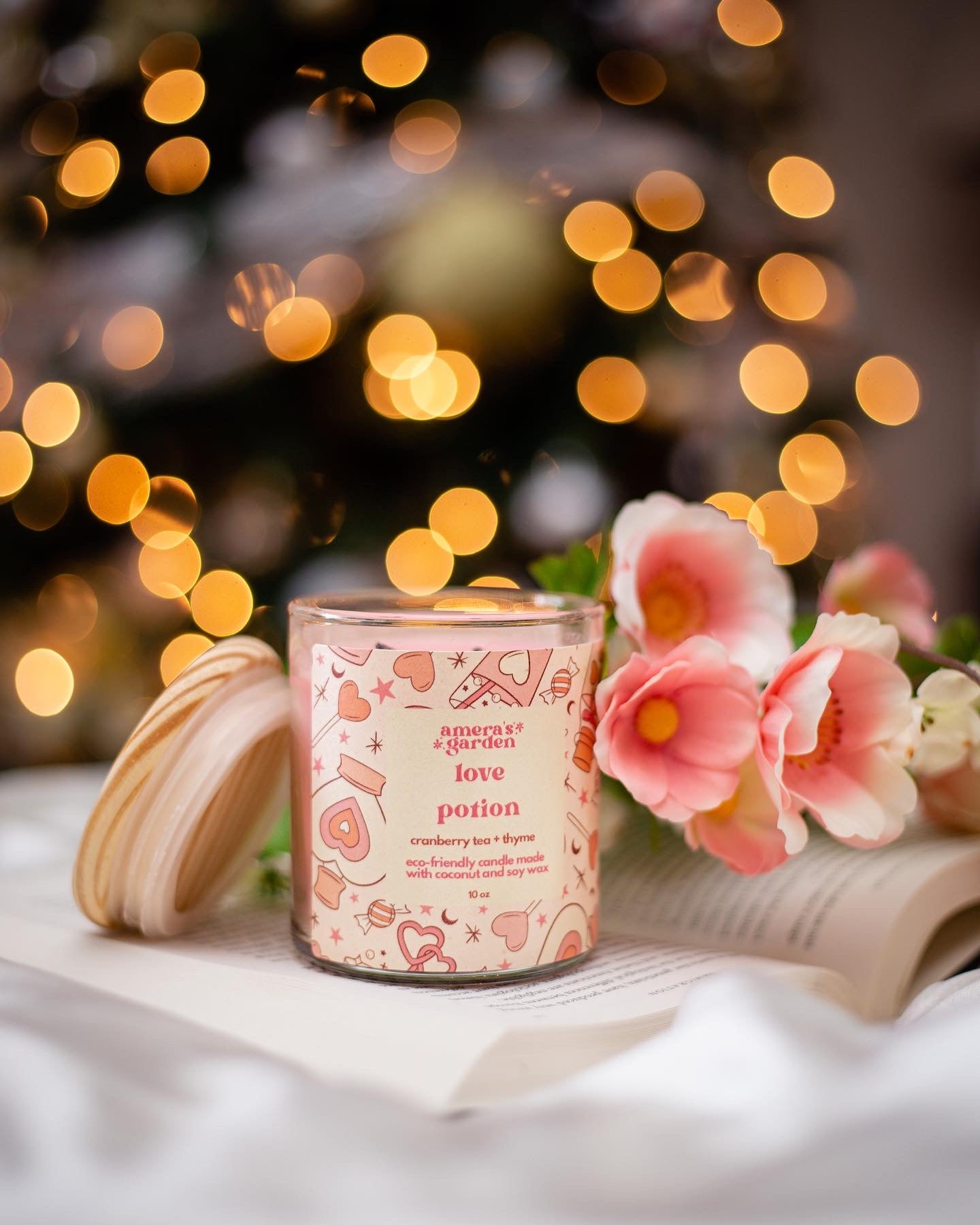 Love Potion Candle | cranberry tea + thyme